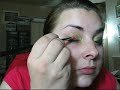 SEXY FRUITY EYES w/ MAC makeup yellows, oranges &amp; red