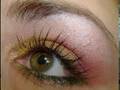 SEXY FRUITY EYES w/ MAC makeup yellows, oranges & red