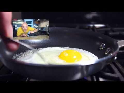 how to turn eggs over easy