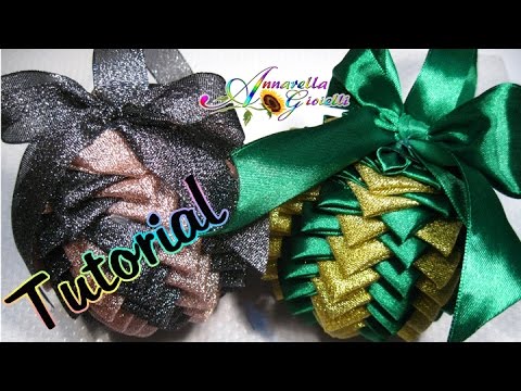 Tutorial Palla Pigna di Natale | DIY Christmas Ball
