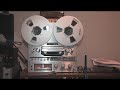 Teac X-1000R Reel To Reel Tape Deck Demo Part 1
