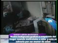 Con una cámara oculta madre pudo comprobar que hijo era maltratado por niñera