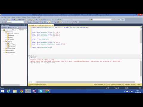 how to set primary key in t-sql