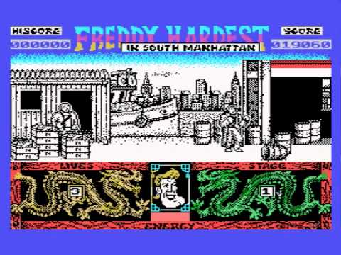 Freddy Hardest in South Manhattan (1989, MSX, Dinamic)