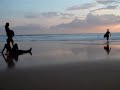 Feb sunset on hikka beach '09