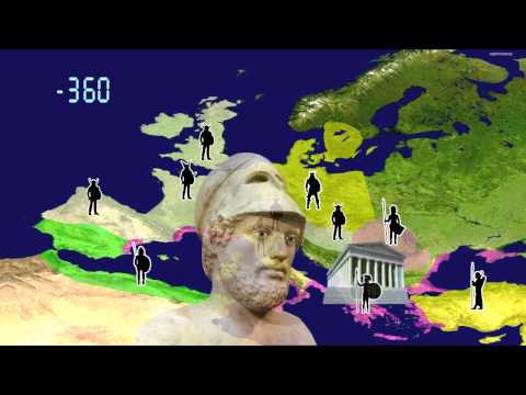 europe - L'histoire de l'Europe et de ces nations, de la préhistoire à l'an 500 ap.J-C.