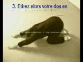 Dos étirements lombaires souplesse cambrure au sol N1 Dos étirements lombaires souplesse cambrure au sol N1