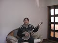 Singing \"Going Across the Sea\"