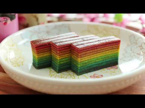 Rainbow Kueh Lapis Dyana Bakery Ingredients