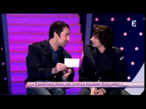 ben - On n'demande qu'à en rire Ben et Arnaud Tsamere 2 policiers dans une voiture équipée d'un radar 4ème et 69ème passage 07/05/13 97 points http://www.arnaudtsa...