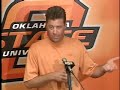 Mike Gundy Talks to the Media on Monday