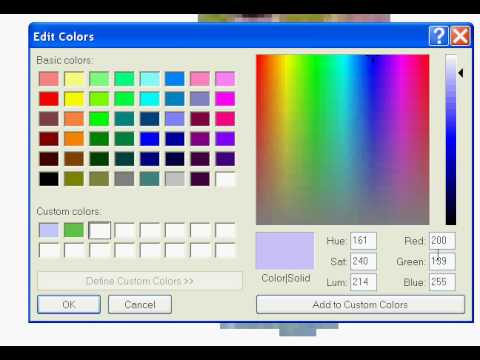 how to make skin color in ms paint