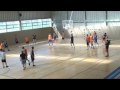 Entrenamientos de baloncesto masculino en Santander, verano 2010 (II)