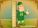St Patrick's Day Irish Leprechaun Women Comedy Cartoon Joke