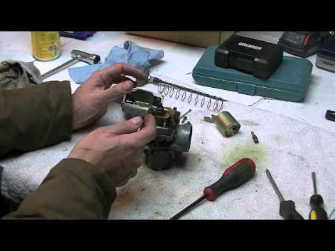 how to rebuild a mikuni vm carburetor