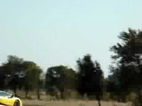 lambo super legg sur piste