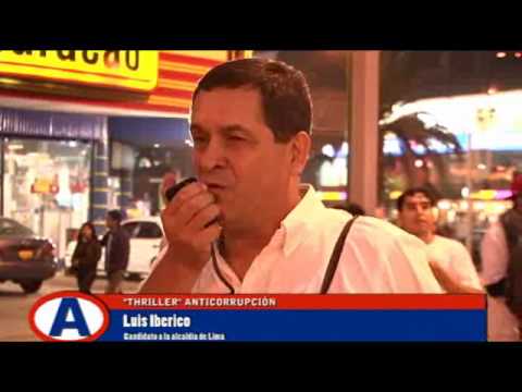 Simpatizantes de Luis Iberico bailaron "Thriller" en respuesta a Keiko Fujimori