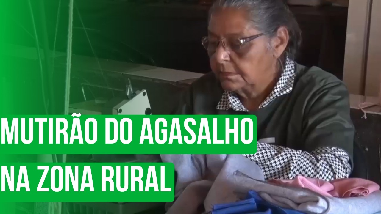 Mutirão do agasalho na zona rural