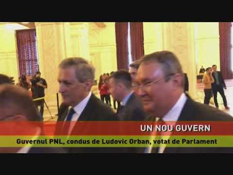 Guvernul Orban, învestit în urma votului Parlamentului