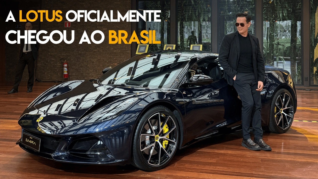 A Lotus oficialmente chegou ao Brasil