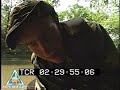Footage of a research student as he was collecting information about this rare species in Missouri. The turtle nabbed the researcher's finger as he was removing it from the net in preparation of taking measurements. The researcher used a special tool to help pry his finger free from the turtle's mouth without harming the turtle. The special tool used to pry his finger free is NOT a knife. It's a steel knife sharpener. The researcher suffering a cracked fingernail and a nasty cut around his finger and recovered from his wounds. The turtle was released back to the wild unharmed. This 