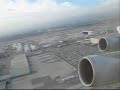 747-400 LH451 LAX (Los Angeles) Take-Off (Wing View)