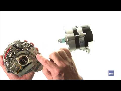 how to use an alternator as a generator
