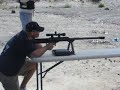 Gunshoot in AZ...that's me on the Barrett 50 cal.