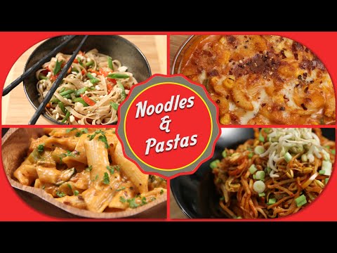 Noodles And Pastas | Easy To Make Chinese And Italian Recipes By Ruchi Bharani