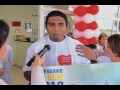Click here to watch this video Posto Médico Pe. Pio - Entrega do Cheque Calendário do Bem