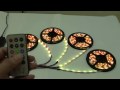 8000 colors-RGB LED Flexible strip light with RGB controller