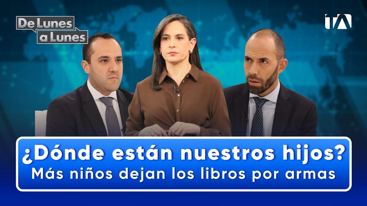 De Lunes a Lunes | Niños en la mira criminal, crisis migratoria y pulso por el presupuesto de GADs.