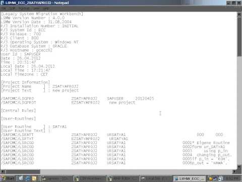 how to handle table control in lsmw