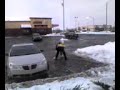 Adam Kammeraad does the ice dance with Mujo Bektas