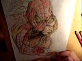 spider man speed drawing
