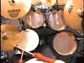 Drummer playing nice groove with bass player  (hearandplay)