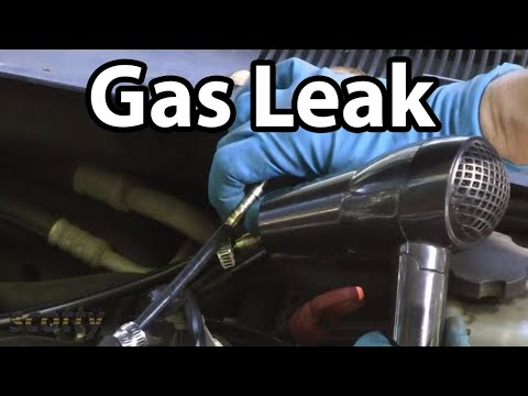 how to check for gas leak on dryer