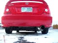 04 CIvic EM2 Greddy Evo2 Cat-Back