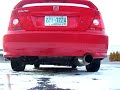 04 CIvic EM2 Greddy Evo2 Cat-Back
