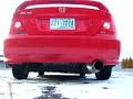 04 CIvic EM2 Greddy Evo2 Cat-Back