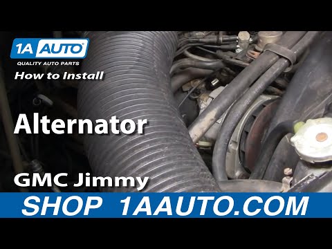 How To Install Replace Alternator Chevy GMC Truck 73-87 1AAuto.com