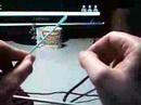 Casting off and weaving in; dish/wash cloth pattern