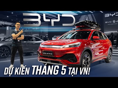 Xe điện BYD Atto 3: Từ 625 Triệu, bán chạy tại Châu Âu, nhiều cửa sáng tại VN!
