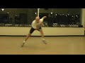 skate leap with touch back