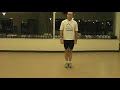 skate leap with touch back