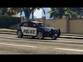 Volkswagen Golf Mk 6 Police version for GTA 5 video 8
