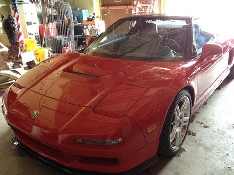 Acura NSX  1991  Just finished fixing the paint & Detailed