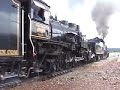 Grand Canyon Railroad double header steam train