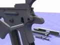 1911 handgun assembly animation