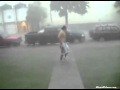 Man Almost Struck By Lightning